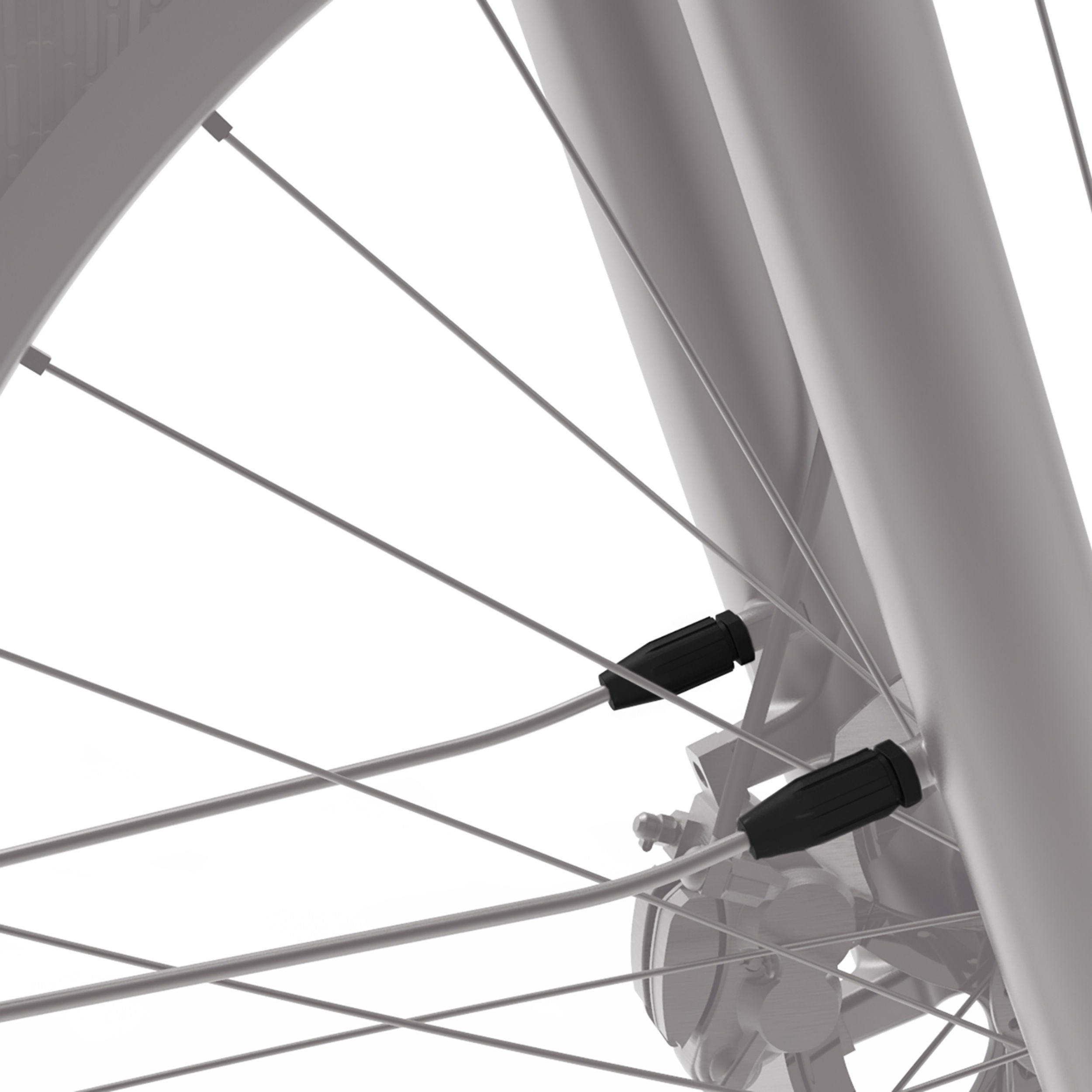 Schutzblechstrebenklemmung